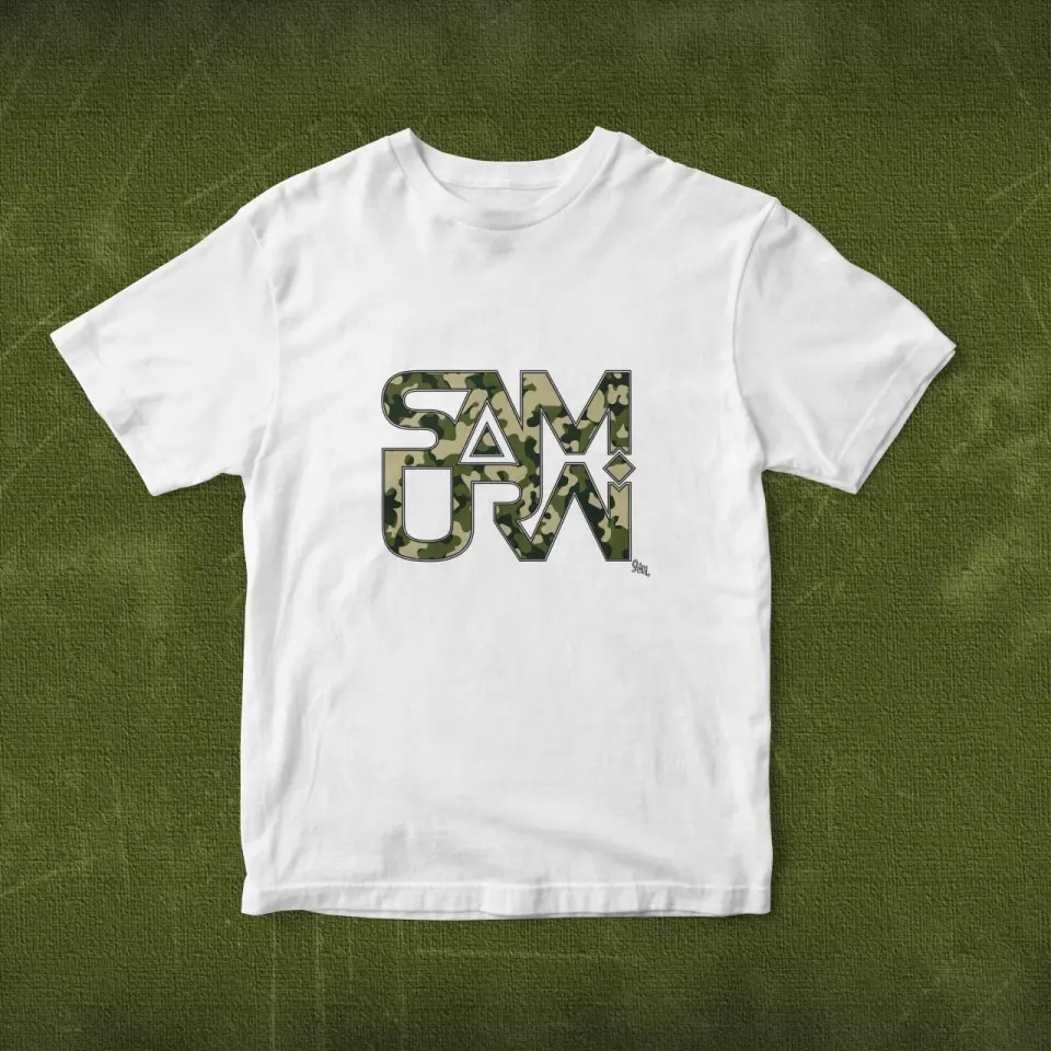 LOGO SAMURAI CAMUFLAJ - TRICOU
