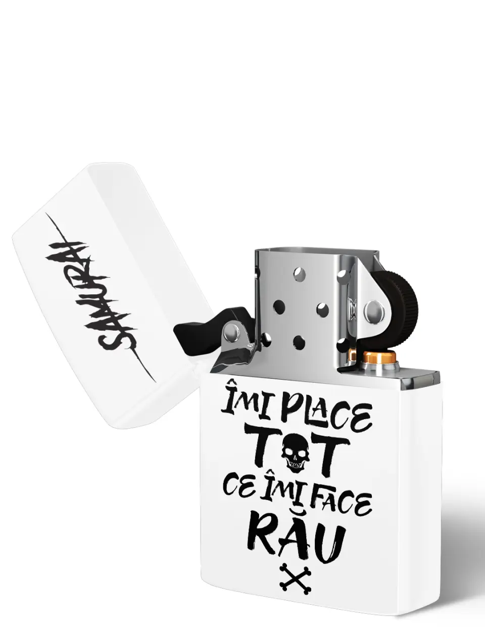 Imi place tot ce imi face rau - Bricheta Zippo