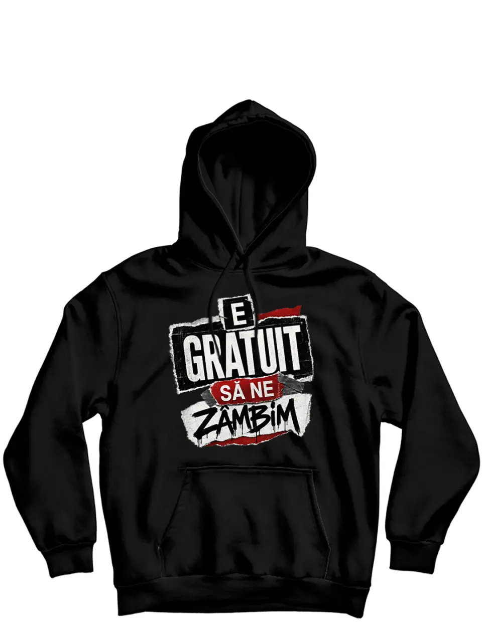 E gratuit sa ne zambim - Hanorac
